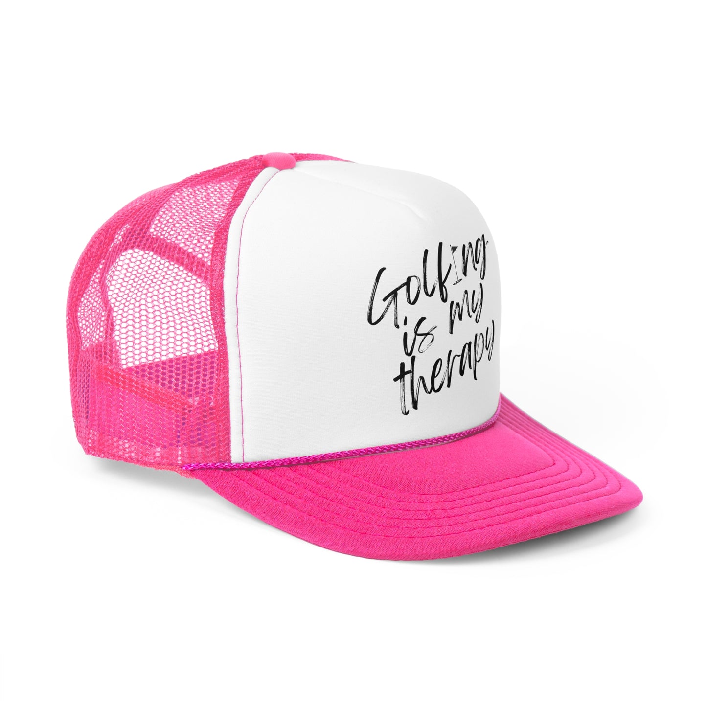 Golfing is My Therapy Trucker Hat