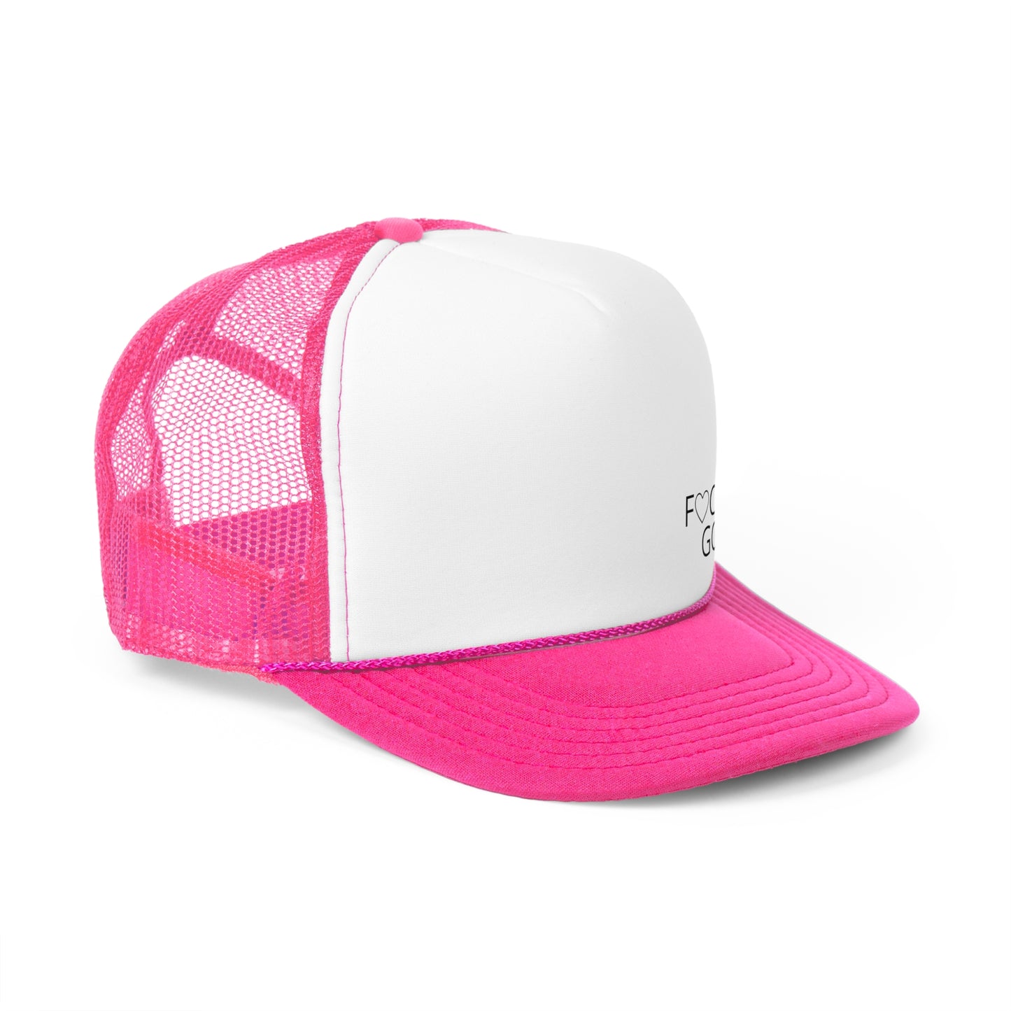 F cking Golf Heart Trucker Hat