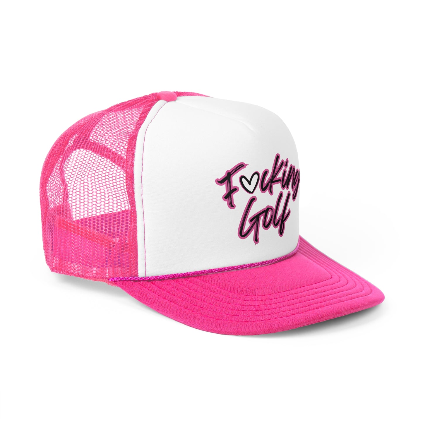 F cking Golf Pink Trucker Hat