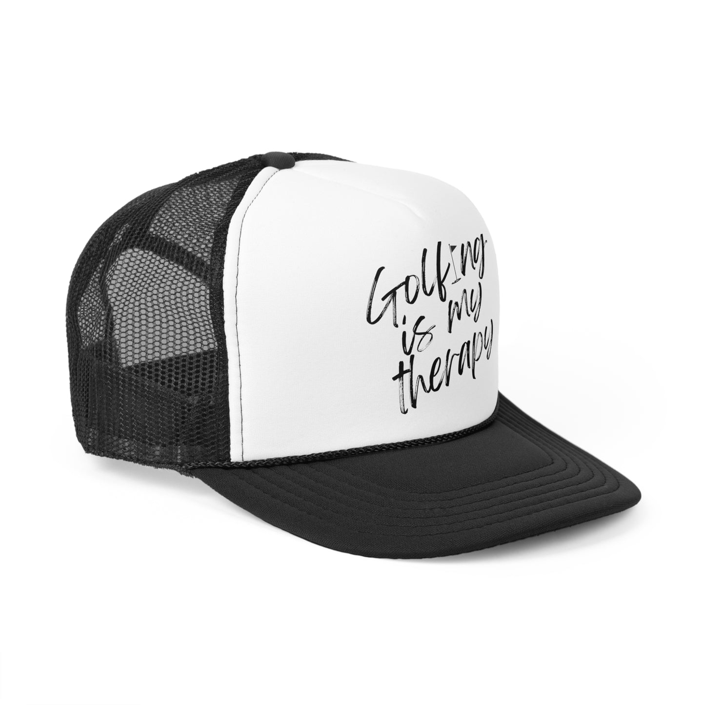 Golfing is My Therapy Trucker Hat