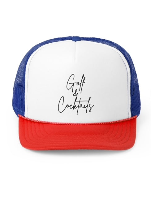 Golf & Cocktails Trucker Hat