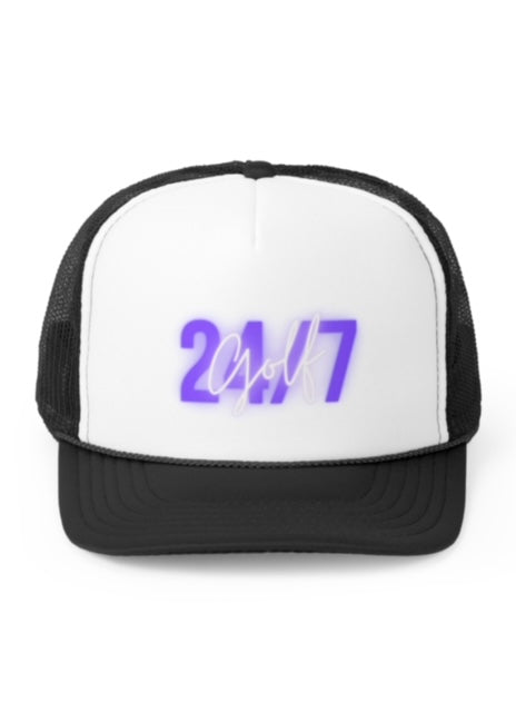 24/7 Violet Trucker Hat