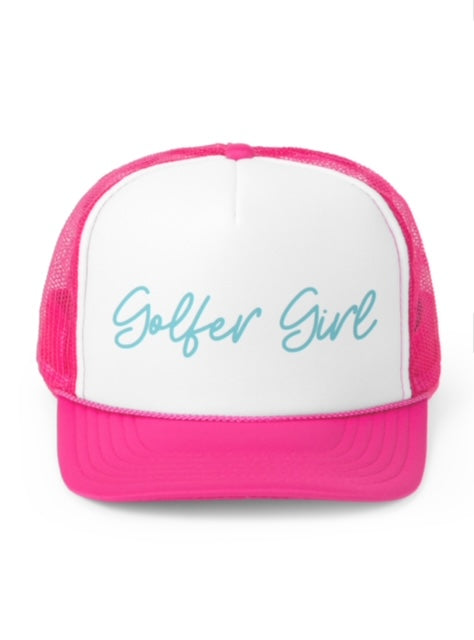 Golfer Girl Trucker Hat